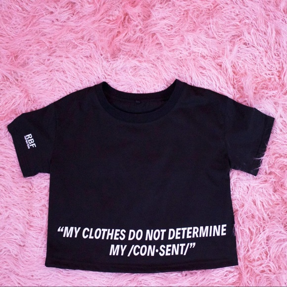 Brand new crop top cotton tee - Picture 3 of 4
